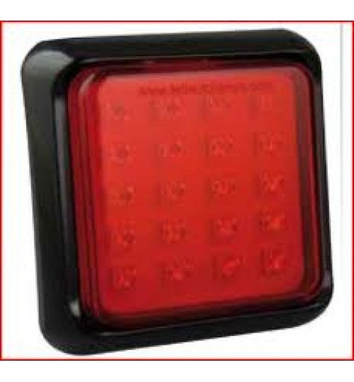 Square Rear Fog Lamp 100FME 